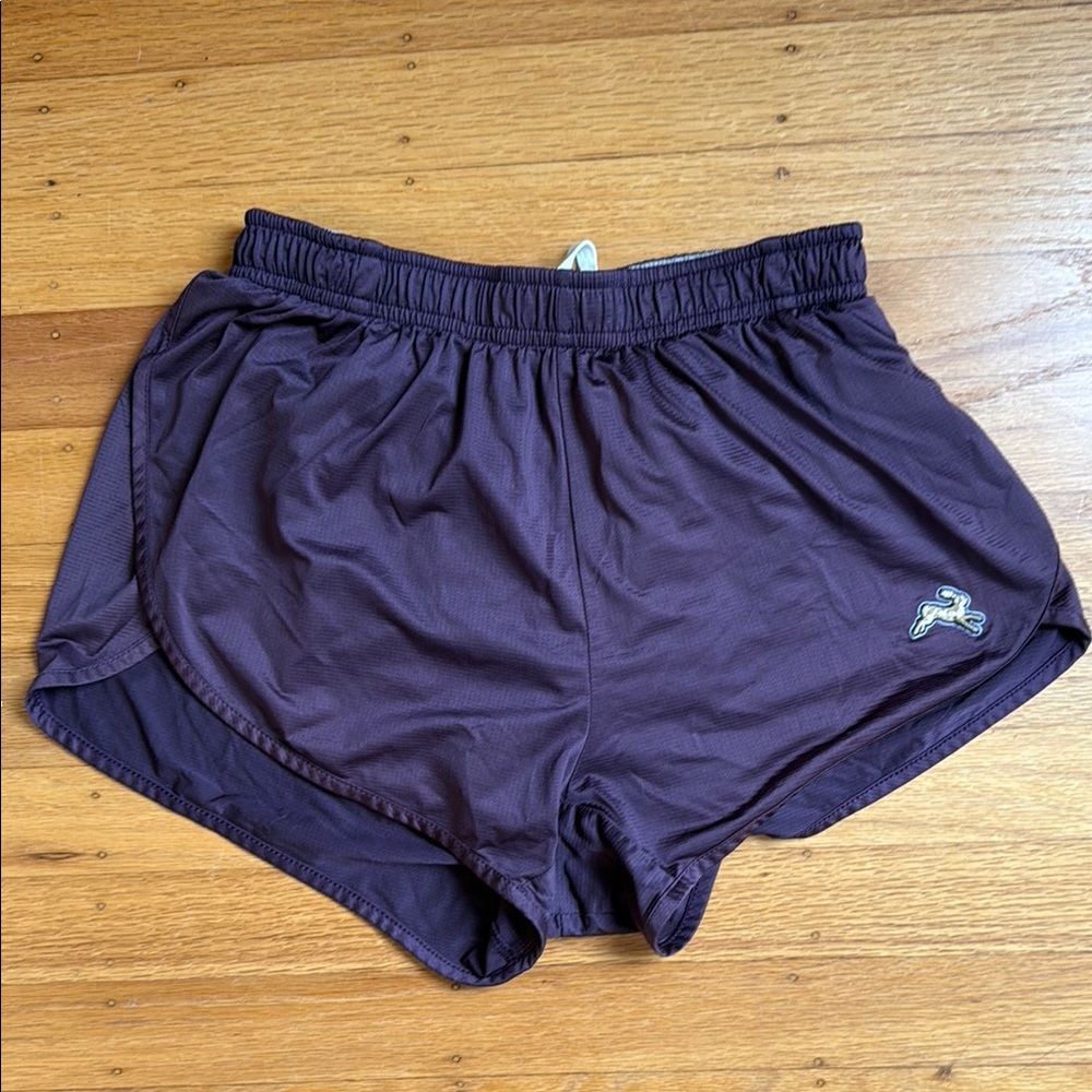 Tracksmith Purple Athletic Shorts Lightweight Breathable